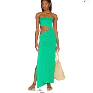 Agua bendita aqua dress